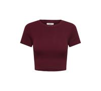 JDY - JDYCIRKELINE S/S CROP TOP KNT NOOS Rhubarb - Gr. - M
