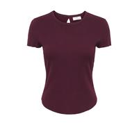 JDY - JDYCIRKELINE S/S ON BUTTON PULLOVER KNT Windsor Wine - Gr. - S
