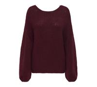 JdY Damen Jdydinea L/S Reversible Pullover KNT, Cabernet, XS EU