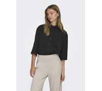 JdY Damen Jdydivya 3/4 Loose Shirt Wvn Noos Bluse, Schwarz, M EU