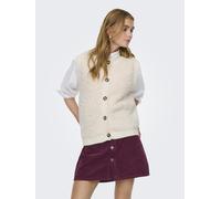 JDY - JDYEIRA LIFE S/L ON BUTTON VEST KNT NOOS birch - Gr. - XXL