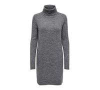 JDY - JDYELANORA L/S COWLNECK DRESS KNT NOOS dark grey melange - Gr. - L