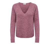 JDY - JDYELANORA L/S V-NECK PULLO. KNT NOOS Deco Rose - Gr. - XS