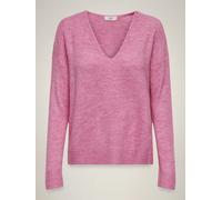 JDY - JDYELANORA L/S V-NECK PULLO. KNT NOOS Pink Cosmos - Gr. - S