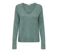 JDY - JDYELANORA L/S V-NECK PULLO. KNT NOOS Sea Pine - Gr. - XS