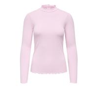 JDY - JDYFRANSISKA L/S HI-NCK TOP JR NOOS Pink Lady - Gr. - XL