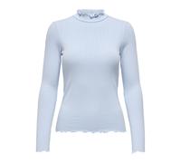 JDY - JDYFRANSISKA LIFE L/S HI-NCK TOP JR NOOS kentucky blue - Gr. - M