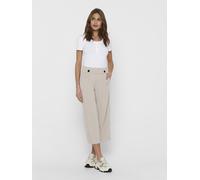 JDY Damen JDYGEGGO New Ancle Pants JRS NOOS Hose, Chateau Gray/Detail:Black Buttons, L