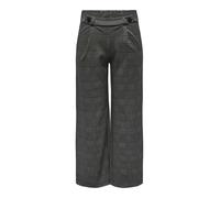 JDY - JDYGEGGO MIA LONG CHECK PANT JRS NOOS Granite Grey - Gr. - 32