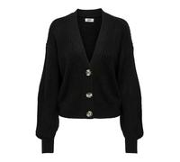 JDY - JDYJUSTY L/S SHORT CARDIGAN KNT NOOS black - Gr. - XS