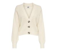JDY - JDYJUSTY L/S SHORT CARDIGAN KNT NOOS eggnog - Gr. - M
