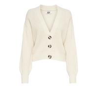 JDY - JDYJUSTY L/S SHORT CARDIGAN KNT NOOS eggnog - Gr. - XL