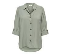 JDY - JDYLAUREL LIFE L/S SHIRT WVN DIA sea spray - Gr. - S