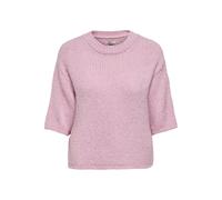 JDY - JDYLINEA S/S PULLOVER O-NECK KNT NOOS fragrant lilac - Gr. - XL
