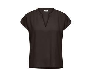 JDY - JDYLION LIFE S/S TOP WVN NOOS Chocolate Torte - Gr. - 40
