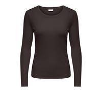 JDY - JDYLUCKY L/S O NECK NEW TOP JRS NOOS Chocolate Torte - Gr. - XS
