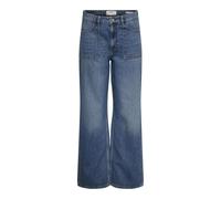 JdY Damen Jdymaya Hw Wide Jeans Mb 1026 DNM Noos, Medium Blue Denim, L / 30L