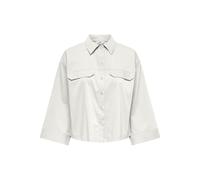 JDY - JDYMIO 7/8 BOXY SHIRT WVN Cloud Dancer - Gr. - XS