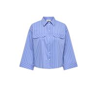 JDY - JDYMIO 7/8 BOXY SHIRT WVN Cornflower Blue - Gr. - XL