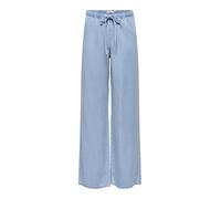 JDY - JDYMIRA MW WIDE STRING PANT PNT NOOS Light Blue Denim - Gr. - 32