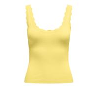 JDY - JDYNANNA S/L SCALLOP EDGE TOP KNT NOOS Pale Banana - Gr. - XL