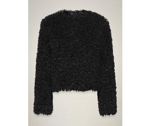 JDY - JDYNEO FAUX FUR JACKET OTW SIE Black - Gr. - S