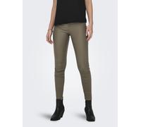 JDY - JDYNEWTHUNDER COATED HIGH SKN PNT NOOS walnut - Gr. - XS/32