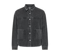 JDY - JDYNOMA L/S SHACKET WVN NOOS Dark Grey Denim - Gr. - XL