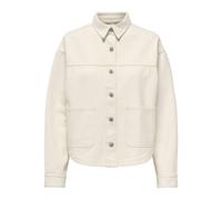 JDY - JDYNOMA L/S SHACKET WVN NOOS Ecru - Gr. - XS