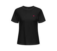 JDY - JDYPISA LIFE S/S PRINT TOP JRS NOOS Black - Gr. - XL