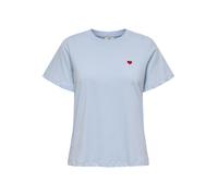 JDY - JDYPISA LIFE S/S PRINT TOP JRS NOOS Cashmere Blue - Gr. - M