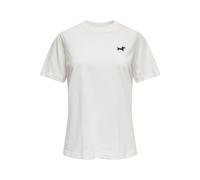 JDY - JDYPISA LIFE S/S PRINT TOP JRS NOOS Cloud Dancer - Gr. - L