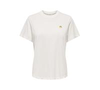 JDY - JDYPISA LIFE S/S PRINT TOP JRS NOOS Cloud Dancer - Gr. - XL