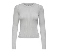 JDY - JDYPLUM LUREX L/S O-NECK PULLOVER KNT Cloud Dancer - Gr. - L