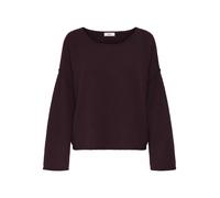 JDY - JDYRUE LIFE L/S BOAT NECK PULL KNT NOOS maroon banner - Gr. - S