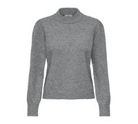 JDY - JDYRUE LIFE L/S PULLOVER KNT NOOS medium grey melange - Gr. - M