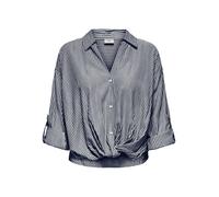 JDY - JDYSELMA L/S KNOT LUREX SHIRT WVN cloud dancer - Gr. - L