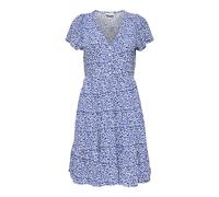 JDY - JDYSEZEN LIFE S/S BUTTON DRESS WVN DIA Cloud Dancer - Gr. - S
