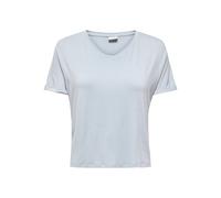 JDY - JDYSISSY S/S V-NECK TOP JRS NOOS Cashmere Blue - Gr. - XS