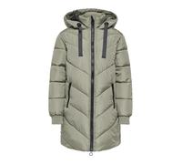 JdY Damen JDYSKYLAR Padded Hood Jacket OTW NOOS Steppmantel, Vetiver/Detail:Black, L