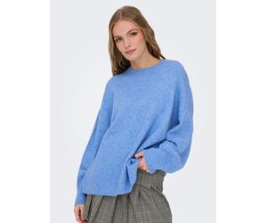 JDY "JDYSONJA L/S O-NECK PULLOVER KNT NOOS" Materialmix (67730305-S) provence detail:melange