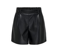 JDY - JDYSOYA GEGGO PU SHORTS JRS ATK black - Gr. - S