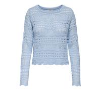 JDY - JDYSUN LAY L/S BOATNECK PULLOV. KNT NOOS cashmere blue - Gr. - S