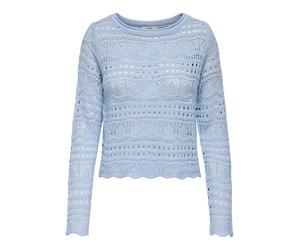 JDY - JDYSUN LAY L/S BOATNECK PULLOV. KNT NOOS cashmere blue - Gr. - S
