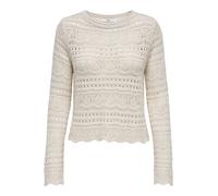 JDY - JDYSUN LAY L/S BOATNECK PULLOV. KNT NOOS Tapioca - Gr. - L