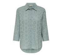 JDY - JDYTALLIE 3/4 LONG SHIRT WVN NOOS silver blue - Gr. - S