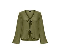JDY - JDYTHEIS LIFE L/S TOP WVN NOOS Peat Moss - Gr. - XS
