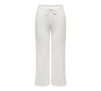 JdY Damen JDYTHEIS Life Wide Slit Pant WVN Dia Stoffhose, Cloud Dancer, S / 32L