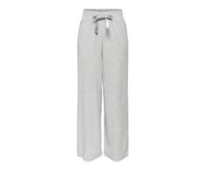 JDY - JDYVIDA VELVET PANT JRS DIA Light Grey Melange - Gr. - 32