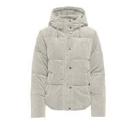 JDY - JDYVITA CORD SHORT HOOD PUFFER OTW YFM Moonbeam - Gr. - M
